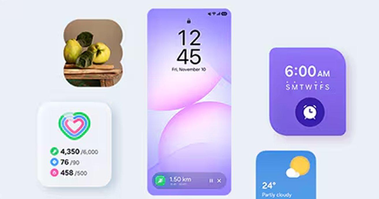 Galaxy A07 مع مستشعر بصمة جانبي