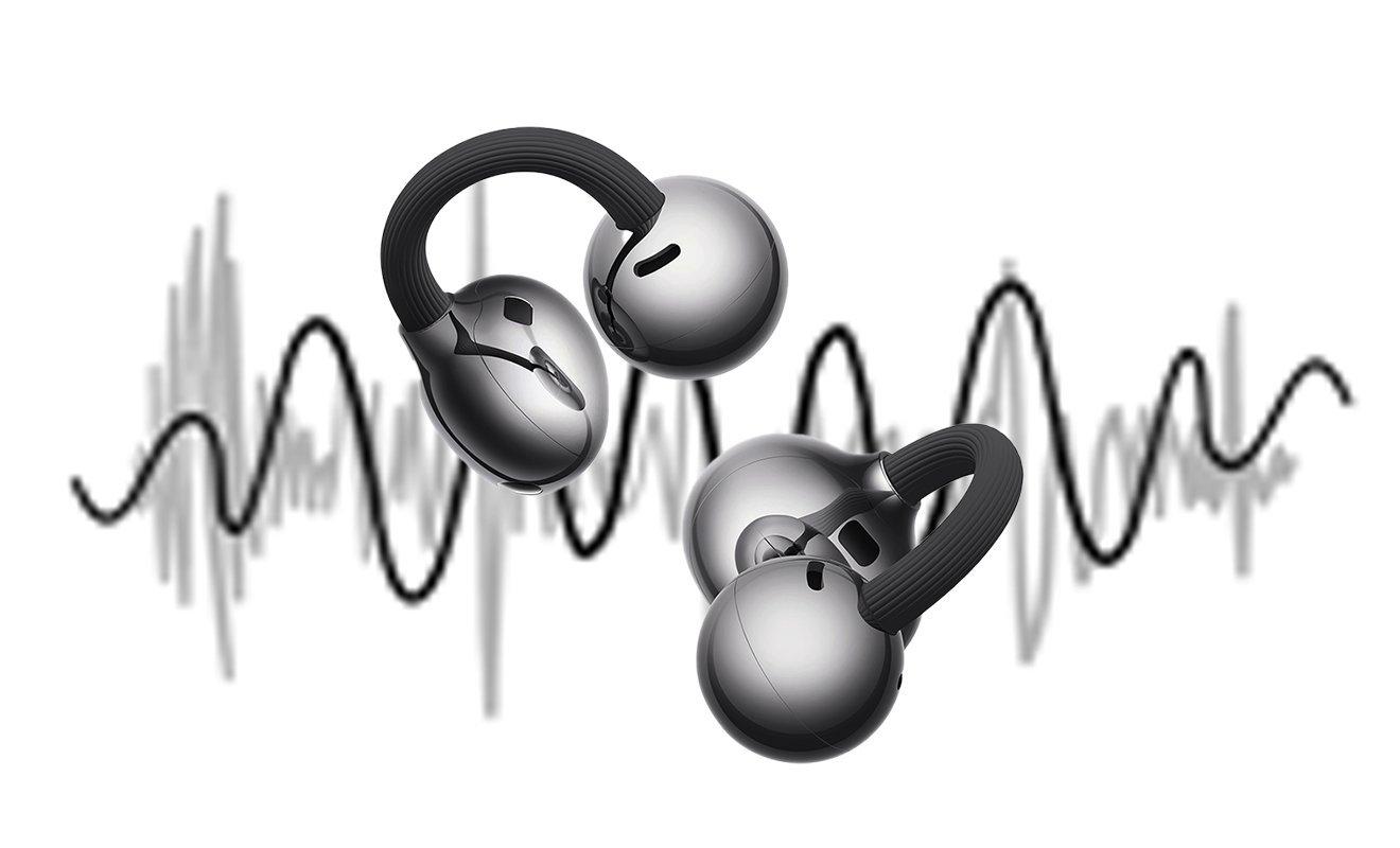 سماعات HUAWEI FreeClip 2 في علبة الشحن