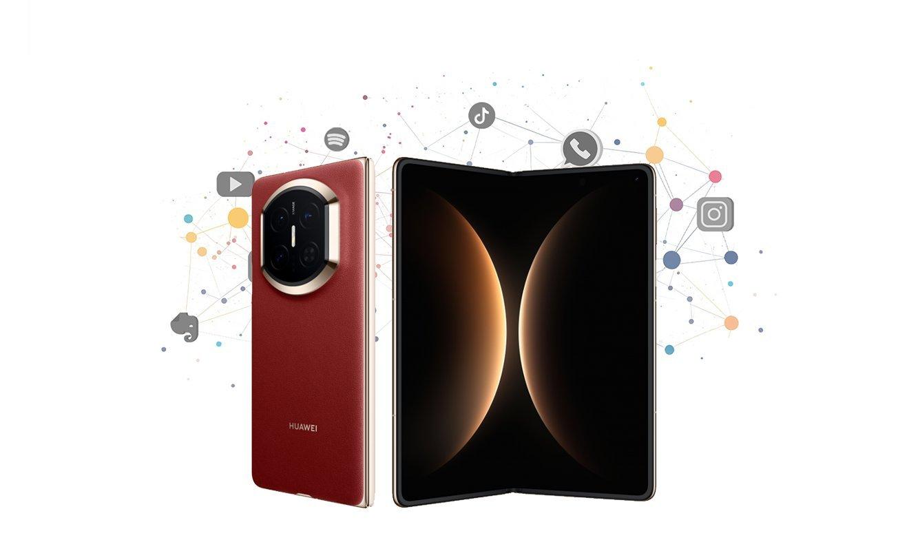HUAWEI Mate X7 باللون الأحمر نيبولا