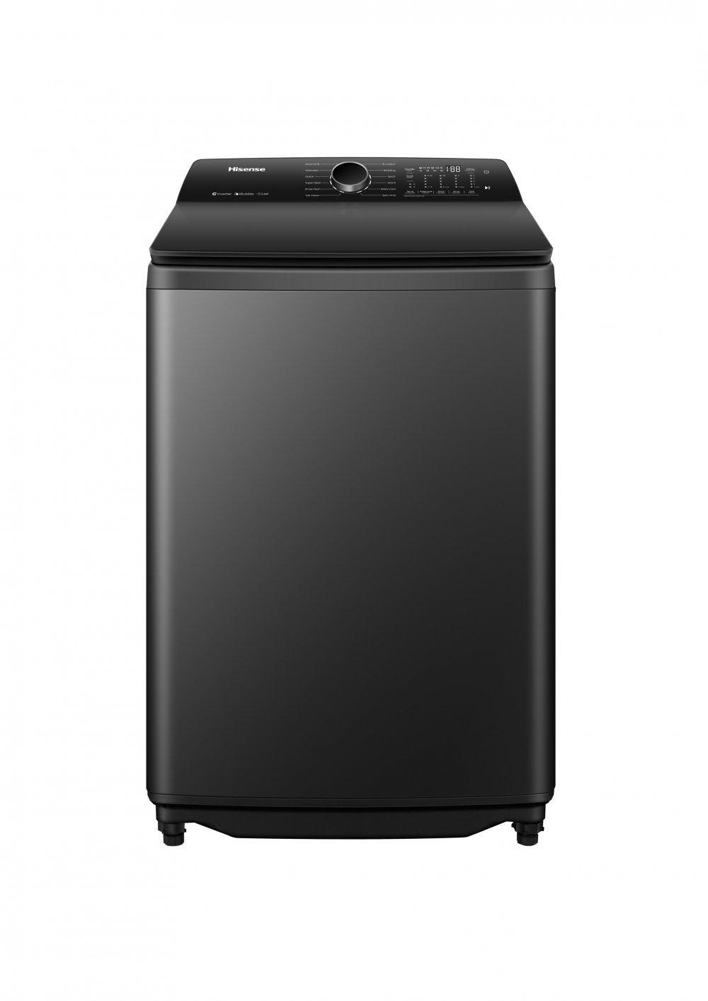 Hisense, Top Load Washer, 18 KG, DD Inverter, WiFi, Color Screen, Black 3