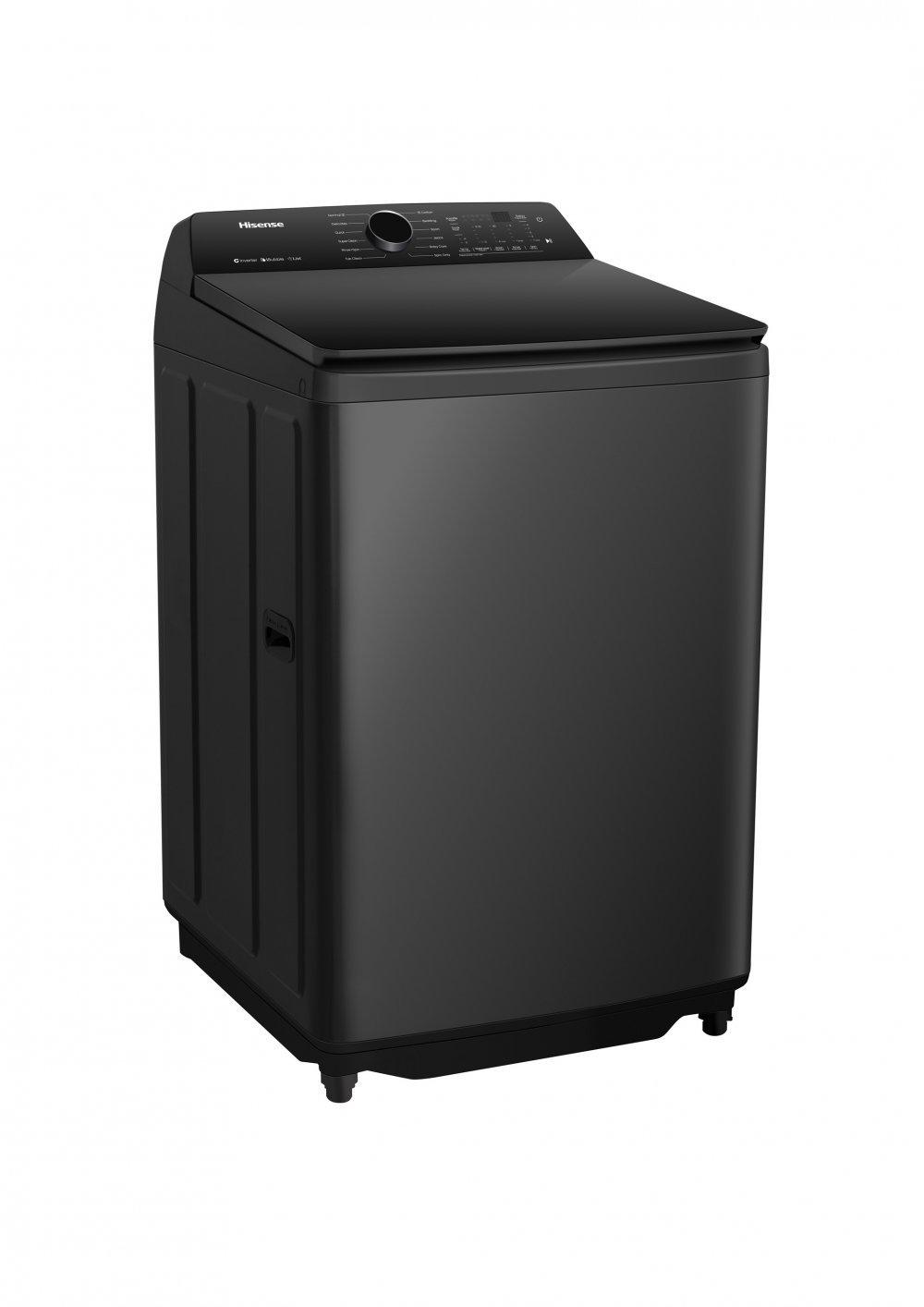 Hisense, Top Load Washer, 18 KG, DD Inverter, WiFi, Color Screen, Black 4