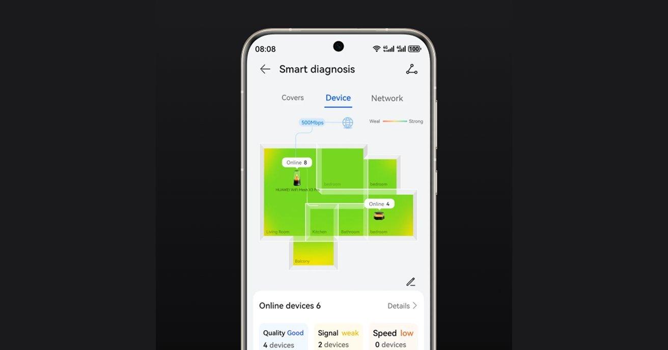 شبكة Mesh تغطي منزلًا كبيرًا