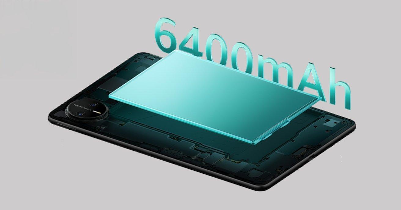 MatePad Mini يعرض إعداد الكاميرا المزدوجة