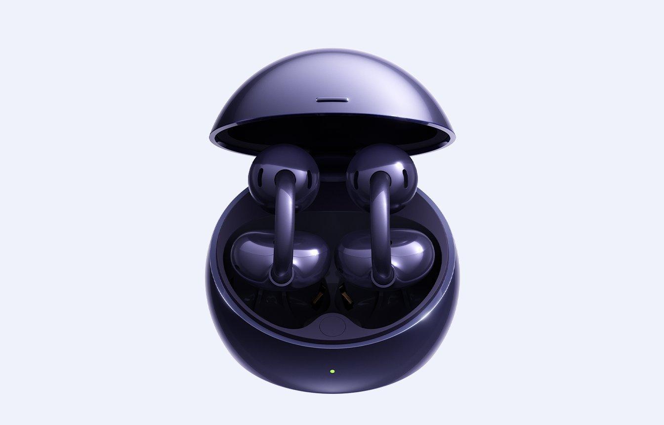 FreeClip 2 earbuds with water droplets indicating water resistance