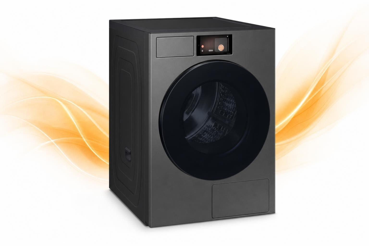 Samsung, Heat Pump Dryer, 17kg, Bespoke AI, Smart Control, DIT, Dark Steel