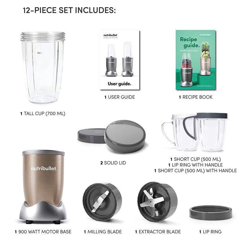 Assembly Nutribullet Parts Diagram