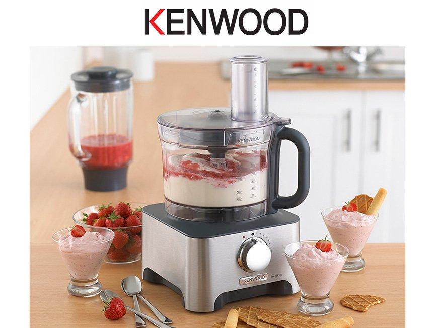 Kenwood Food Processor FDP03, 2.0L, 750W, White - eXtra Saudi