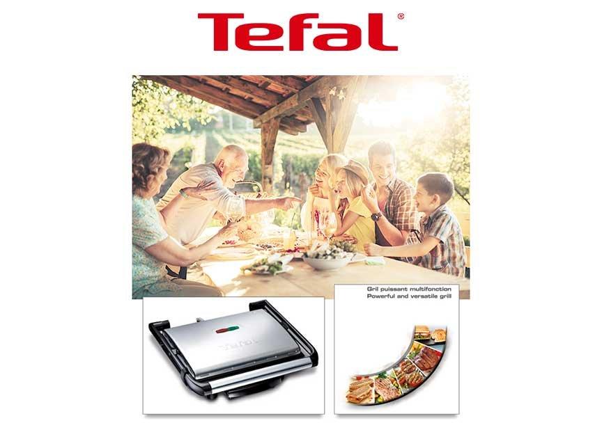 Grille-viande électrique Ultra Compact Heatlh 2000W - Tefal