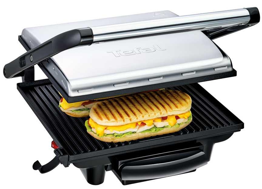 Tefal Ultra Compact Classic GC305021 Grill double face intelligent 2000w  180°C : barbecue viandes grillées & machine à paninis - Meilleur  Multicuiseur