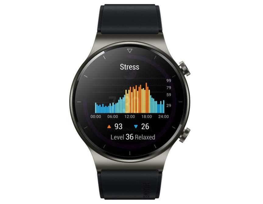 Huawei Watch GT2 Pro, 46MM Stainless Steel, Night Black eXtra