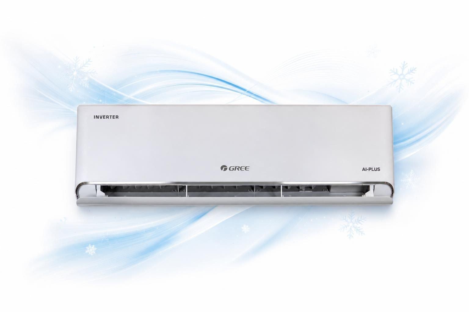 Gree, Split AC, 24,000 BTU, Cool Only, AI-PLUS Inverter, Self Cleaning Function, WiFi