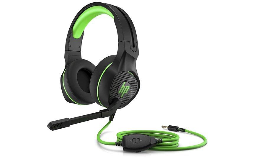 HP Pavilion Gaming 400 Headset, Black/Green eXtra Saudi
