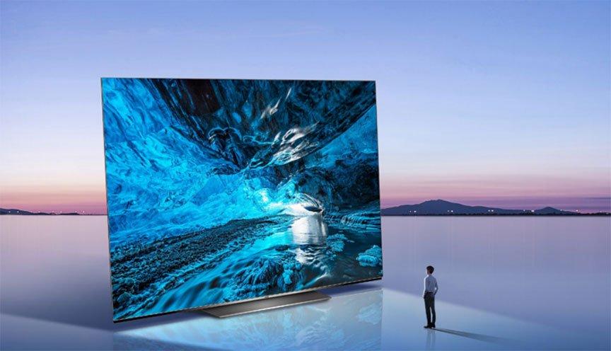 تلفزيون هاير الذكي 55 بوصة 4K Hqled بنظام اندرويد 11.0