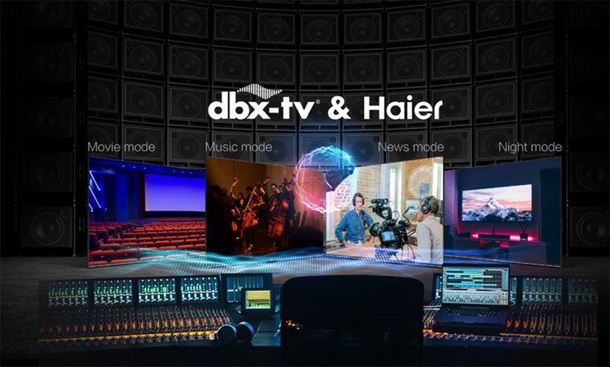 تلفزيون هاير الذكي 55 بوصة 4K Hqled بنظام اندرويد 11.0