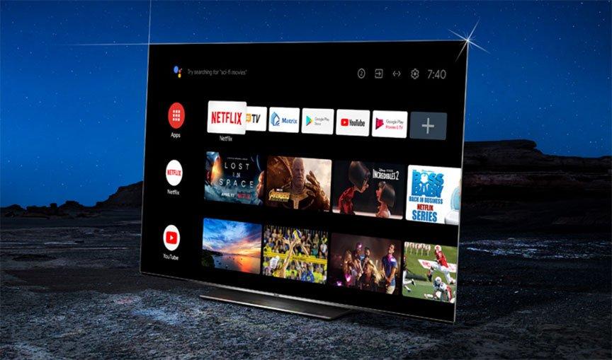 تلفزيون هاير الذكي 55 بوصة 4K Hqled بنظام اندرويد 11.0