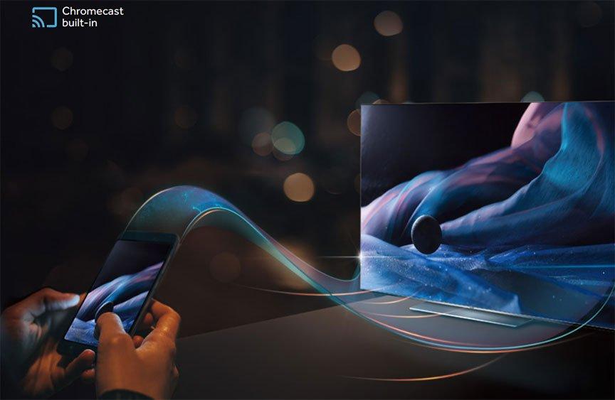 تلفزيون هاير الذكي 55 بوصة 4K Hqled بنظام اندرويد 11.0