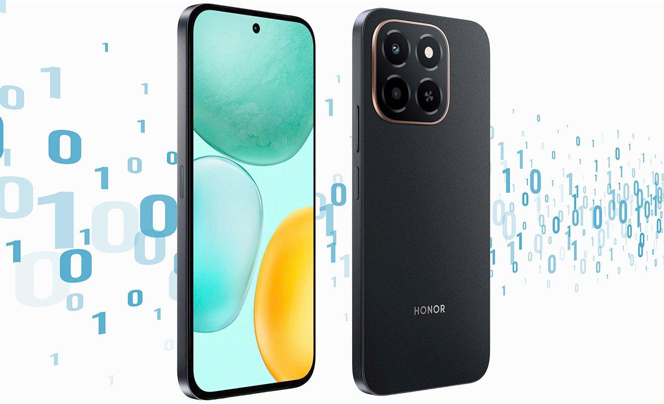 Honor X6c in Ocean Cyan