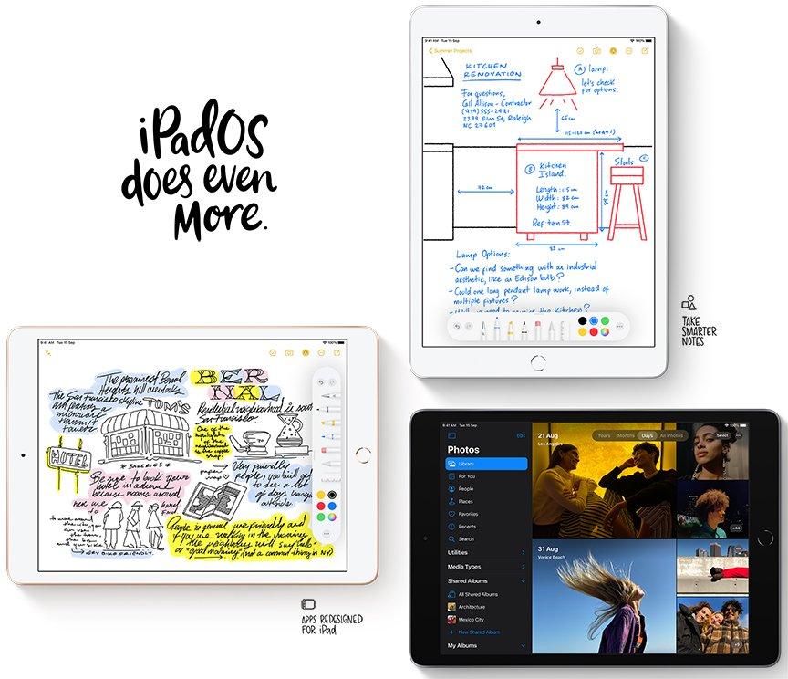 iPadOS والتطبيقات