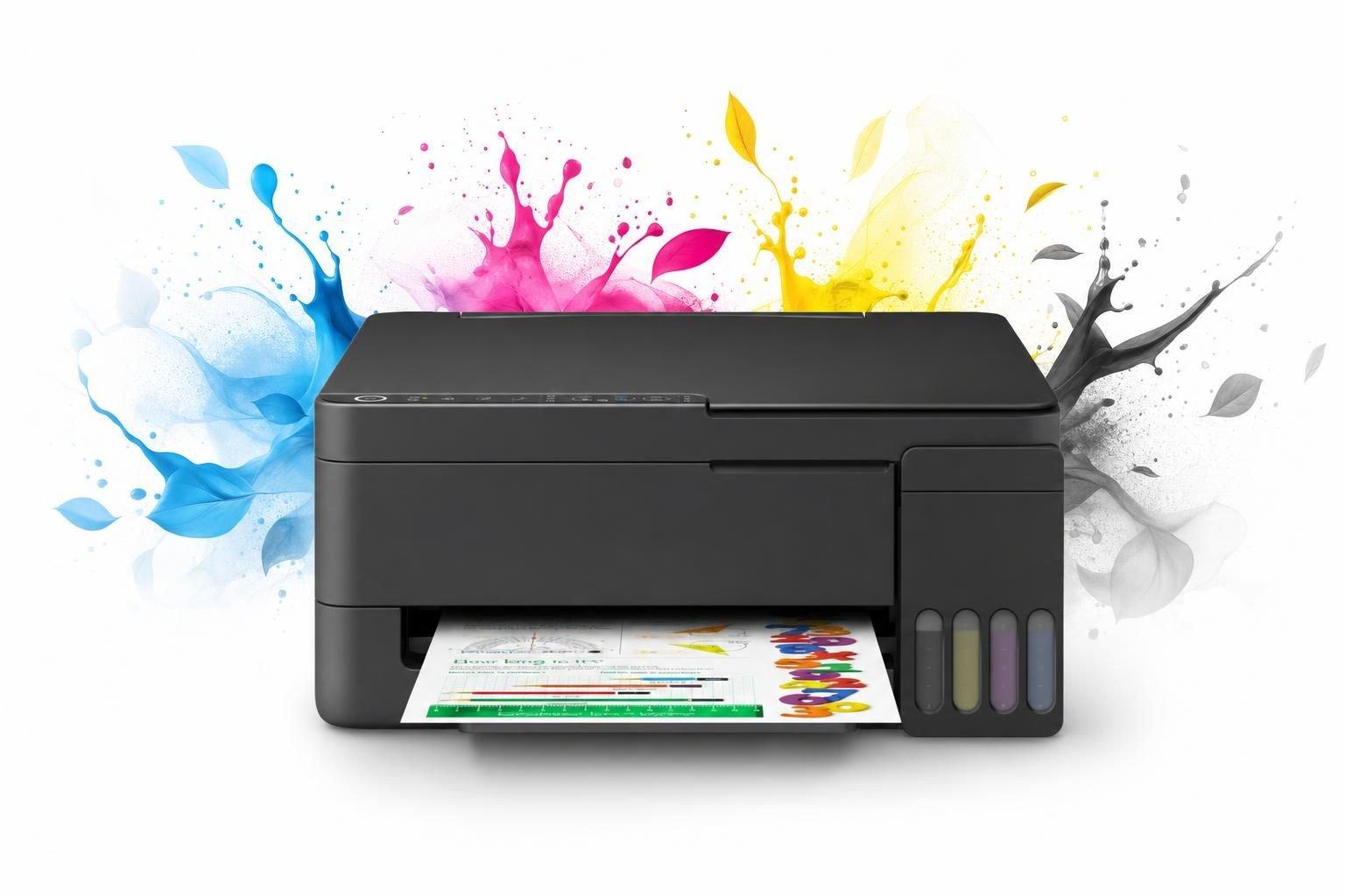 Epson, EcoTank L3351 AIO Printer, Print, Scan, Copy, Wi-Fi, Black