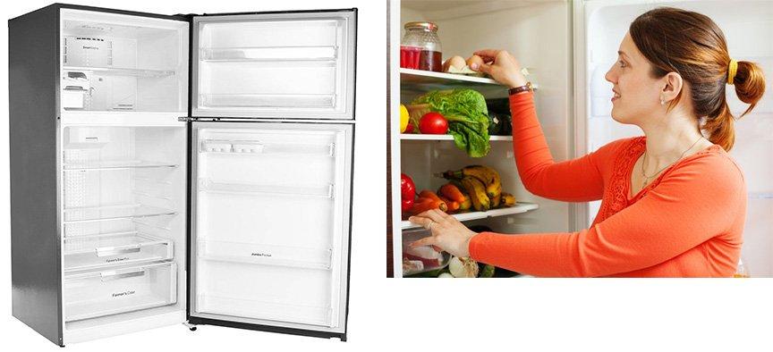 Haier Refrigerator, 10.2 Cu.ft, 3 adjustable Glass Shelves, No Frost, White