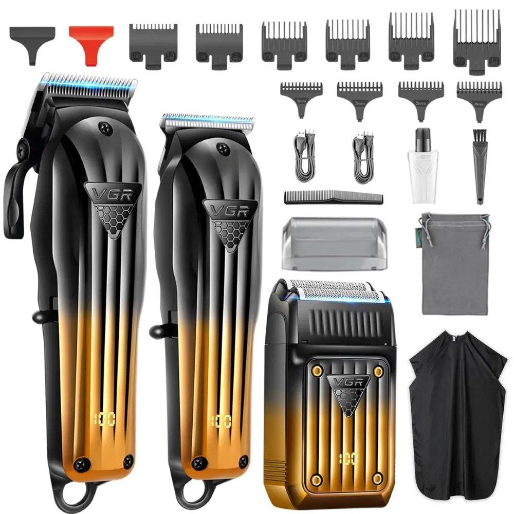 Vgr v-644 hair clippers for men, cordless beard trimmers 3