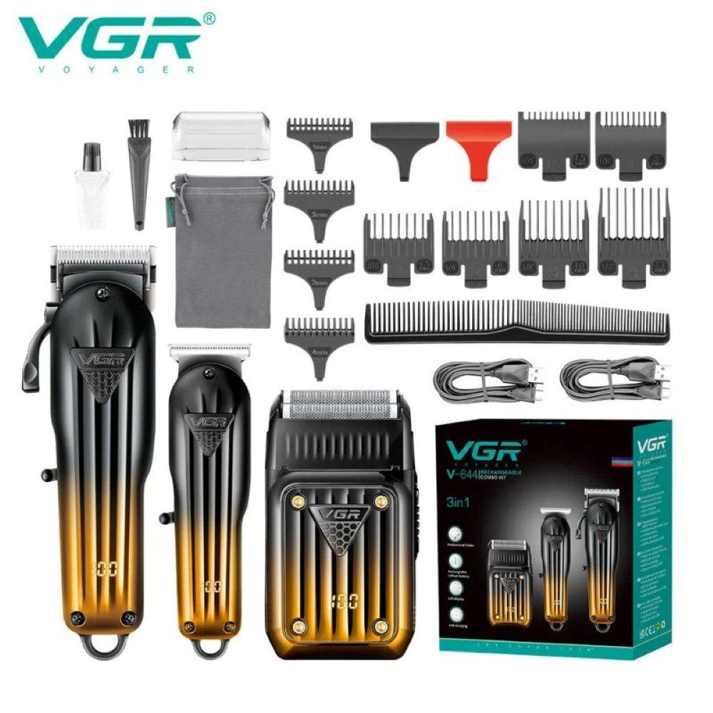 Vgr v-644 hair clippers for men, cordless beard trimmers 4