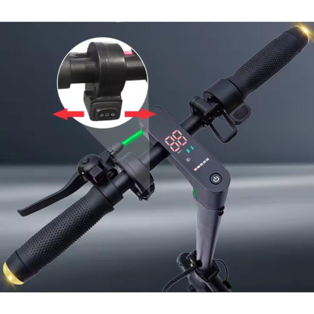 Tecar, electric scooter, 8.5-inch frame size, with suspension, led light 4