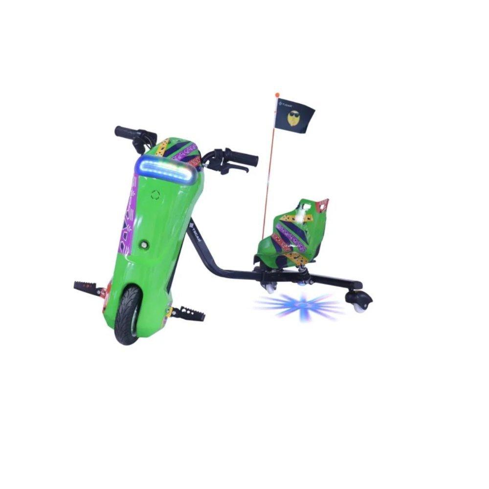 Tecar, 36v world cup drift scooter for kids, three speeds, with assists, on/off switch + microphone 3