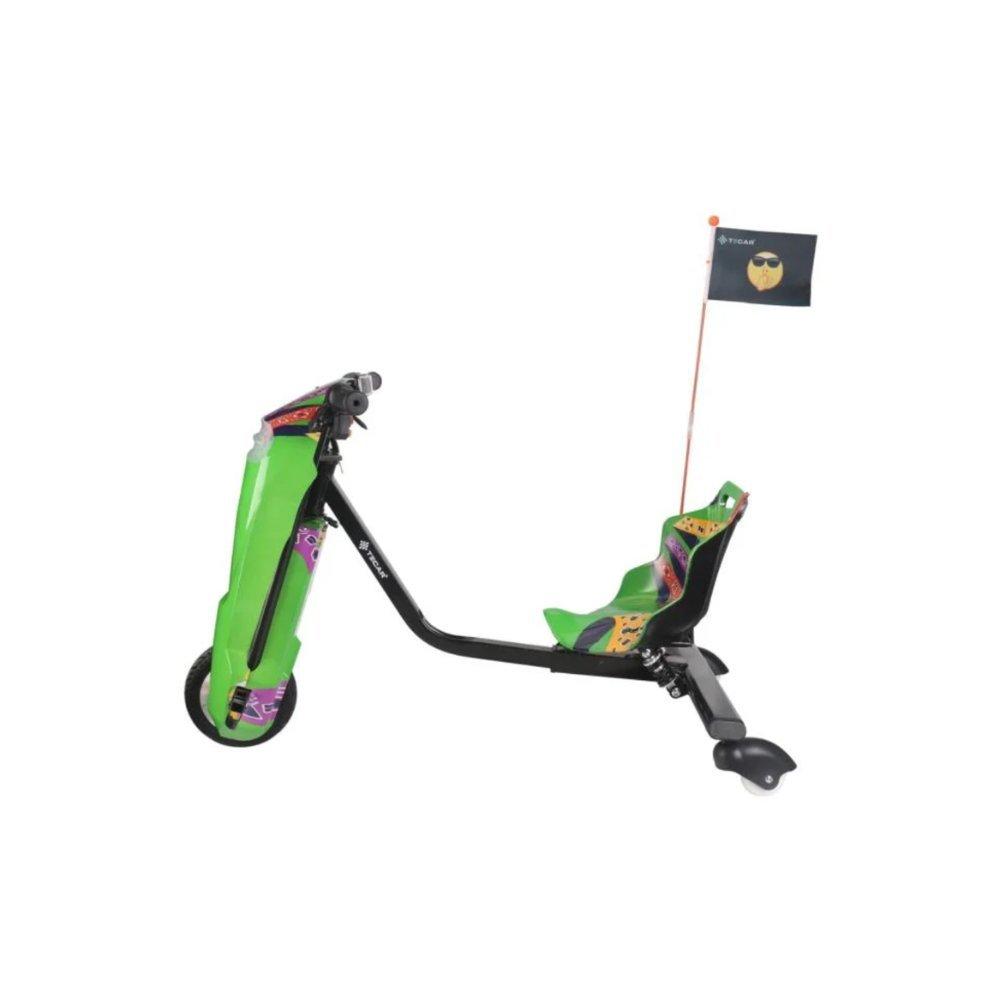 Tecar, 36v world cup drift scooter for kids, three speeds, with assists, on/off switch + microphone 4