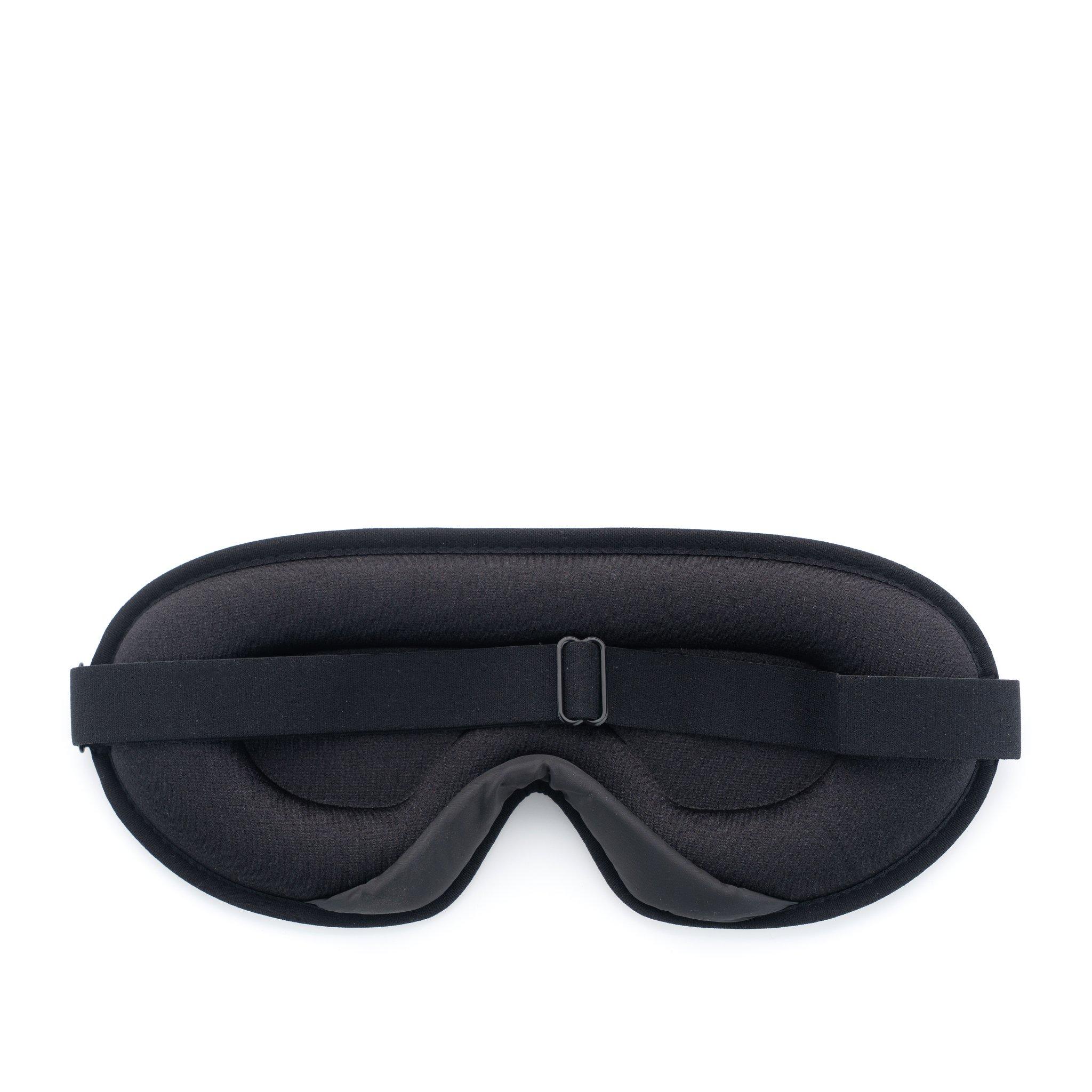 Bedzzzz memory foam sleep eye mask | full light blocking for deep sleep | pressure-free ergonomic design | eye relaxation & comfort | adjustable strap | ideal for travel & home 4