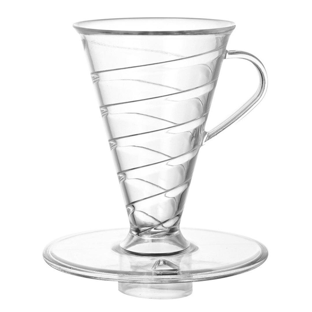 Deep drip coffee funnel compatible with cafec flour deep 27 filters 3