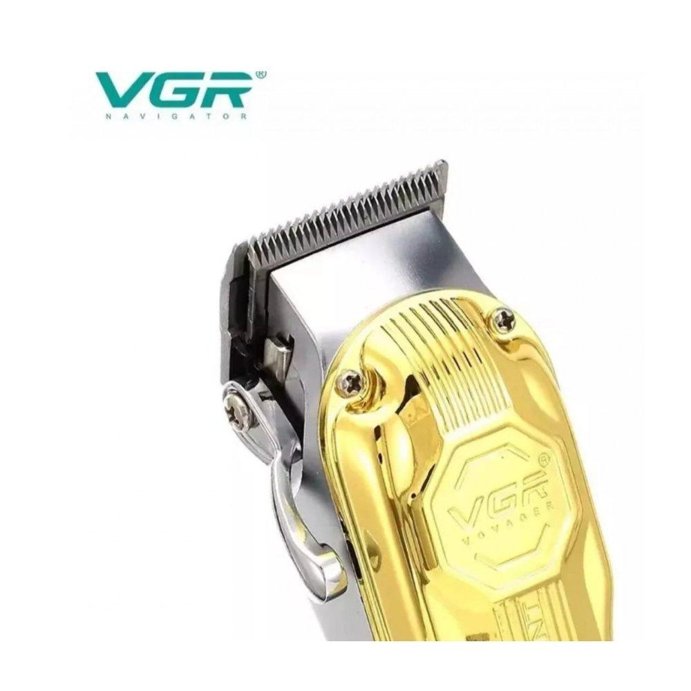 Vgr, a professional hair clipper with a stylish design, powerful performance, and high precision for the perfect shave. 4