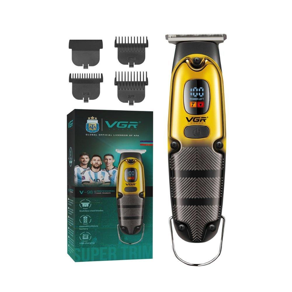 Vgr, a professional hair clipper with a stylish design, powerful performance, and high precision for the perfect shave. 3