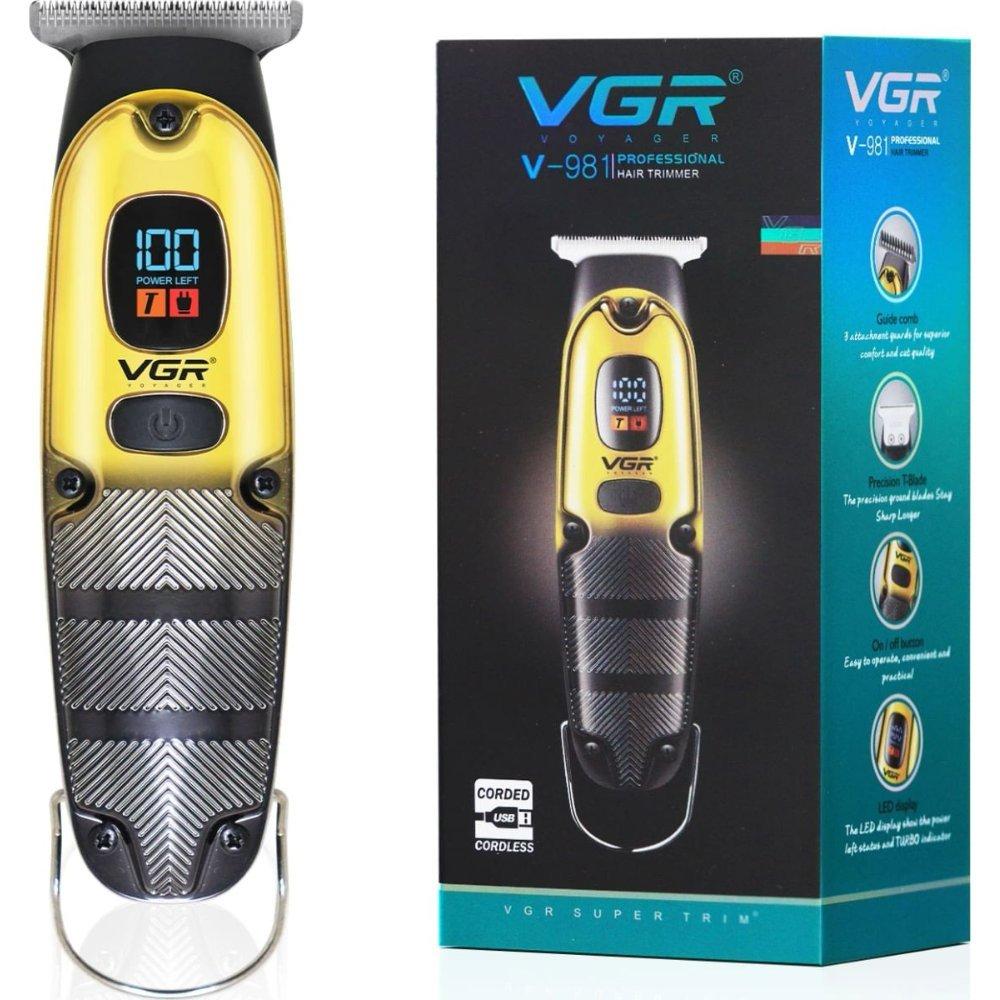 Vgr, a professional hair clipper with a stylish design, powerful performance, and high precision for the perfect shave. 4