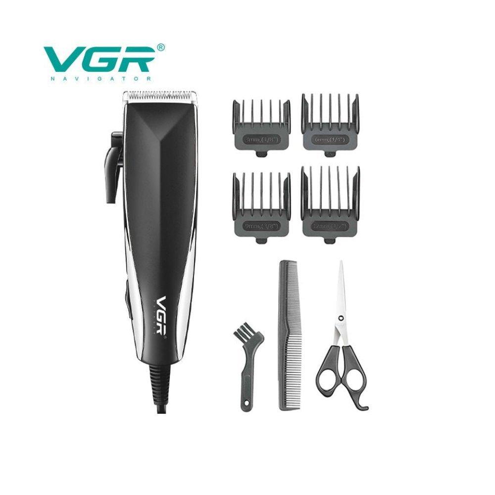 Vgr, a professional hair clipper with a stylish design, powerful performance, and high precision for the perfect shave. 4