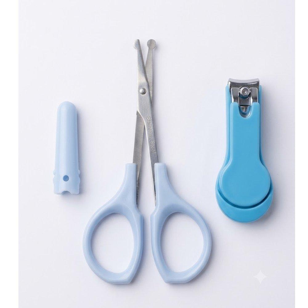Gablo baby nail care set | safe infant scissors & clipper with rounded edges for newborn grooming 3