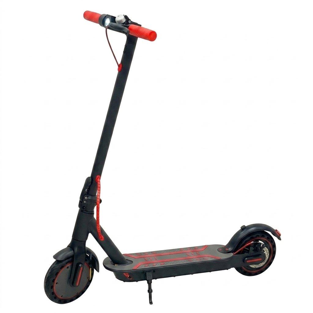 Smart electric scooter with 36v battery and 350w motor - foldable design with mobile app support 3