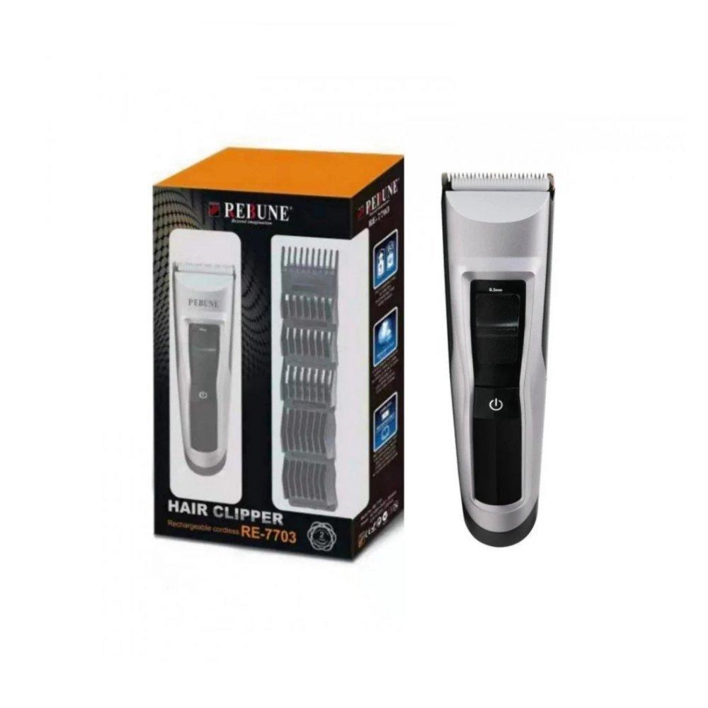 Rebune rechargeable men's hair clipper (re-7703) | professional cordless hair trimmer with high-performance precision blades 4