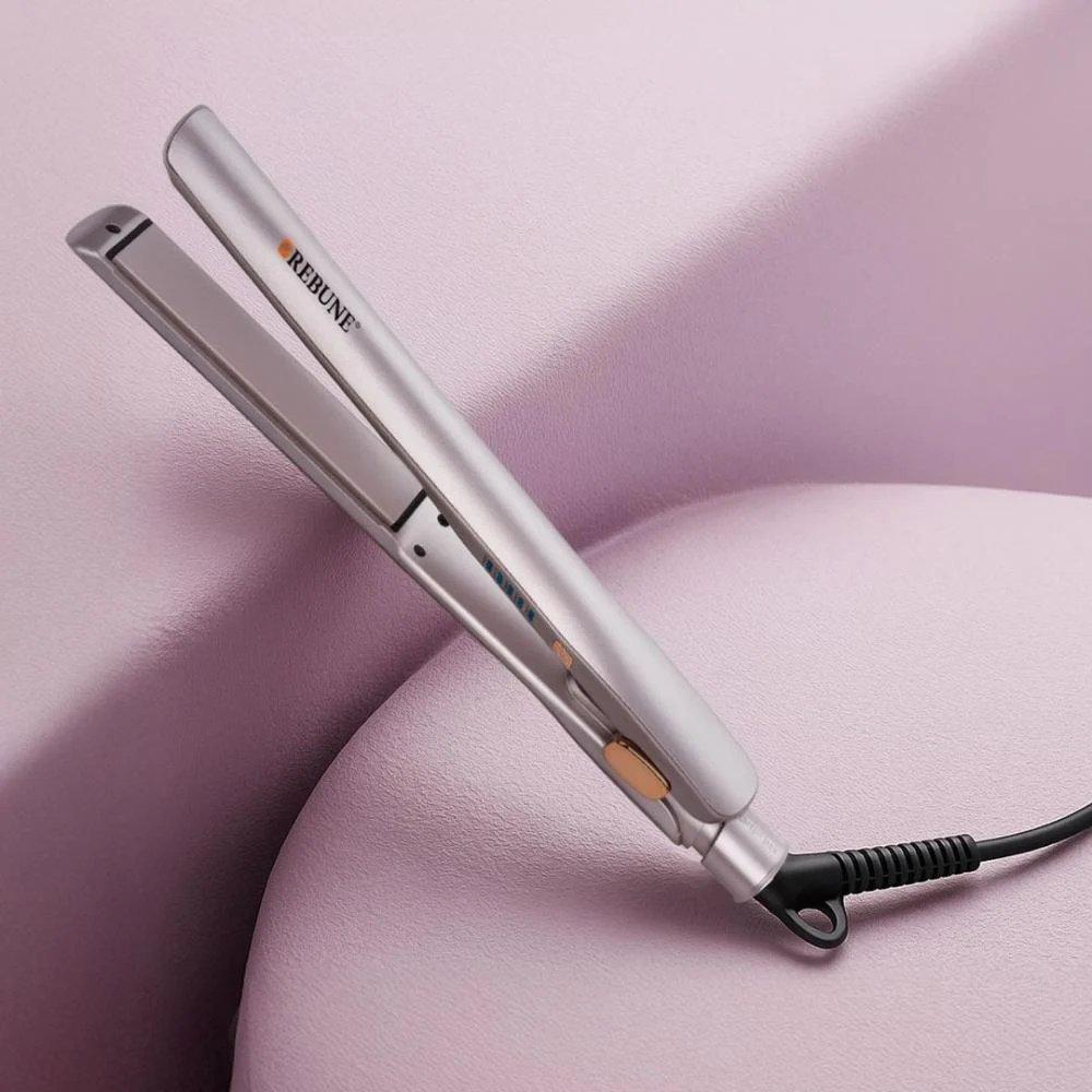 Rebune professional ceramic hair straightener (re-2179) | high-performance flat iron for sleek & glossy hair styling 4