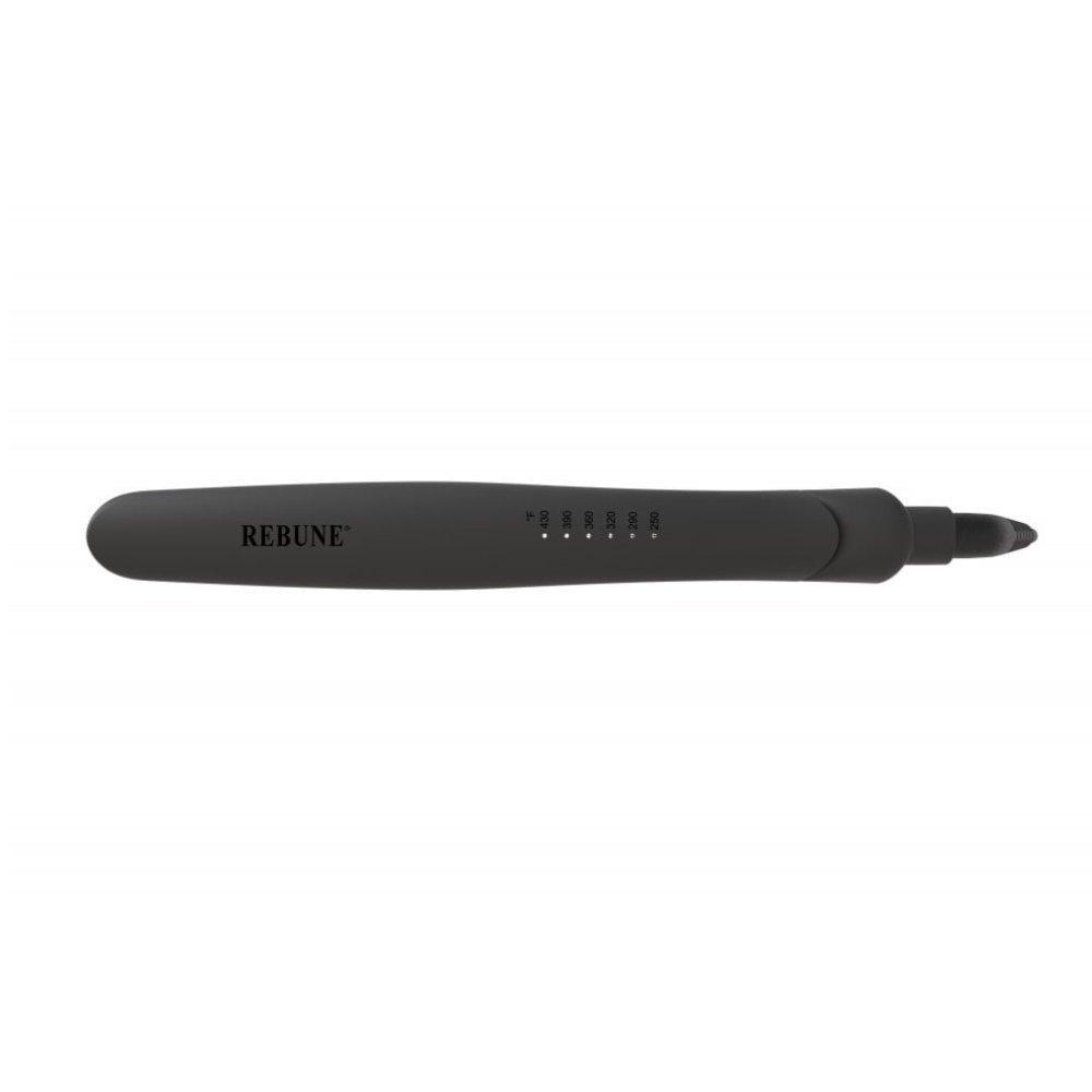 Rebune re-2117 mini professional 50w ceramic hair straightener - lightweight travel flat iron with anti-scald protective design & dual voltage 4
