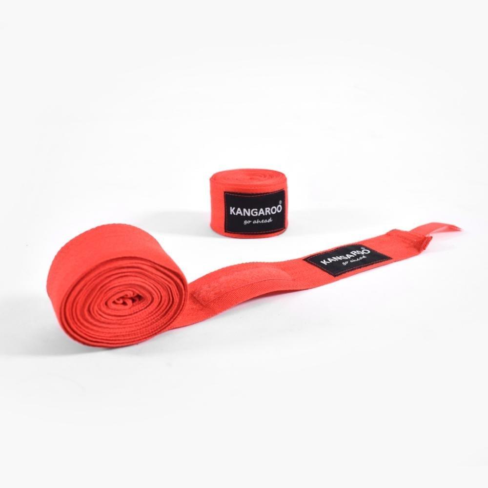 Kangaroo boxing hand wraps | 5 m | red | for boxing & multi-sport training 3