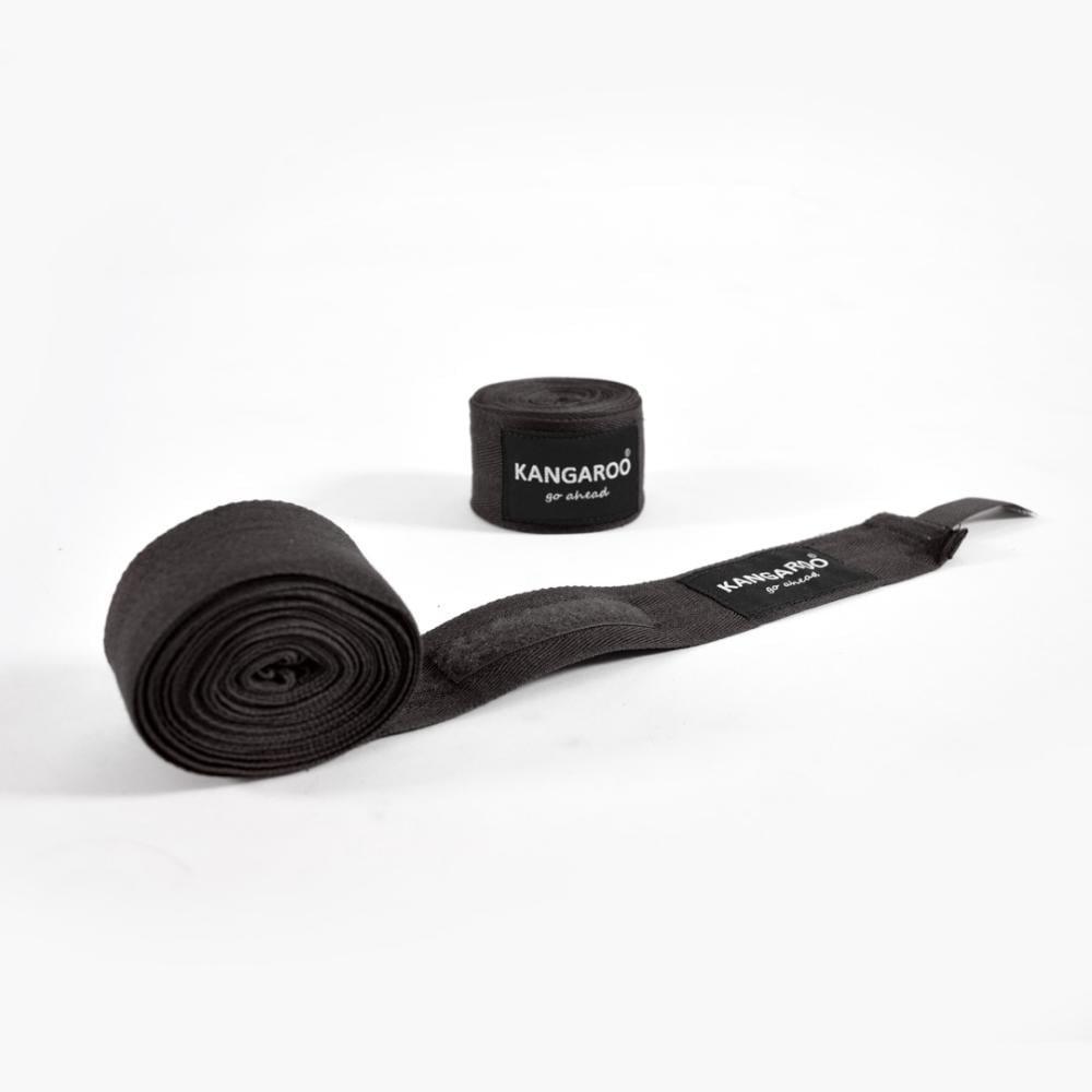 Kangaroo boxing hand wraps | 5 m | black | for boxing & multi-sport training 3
