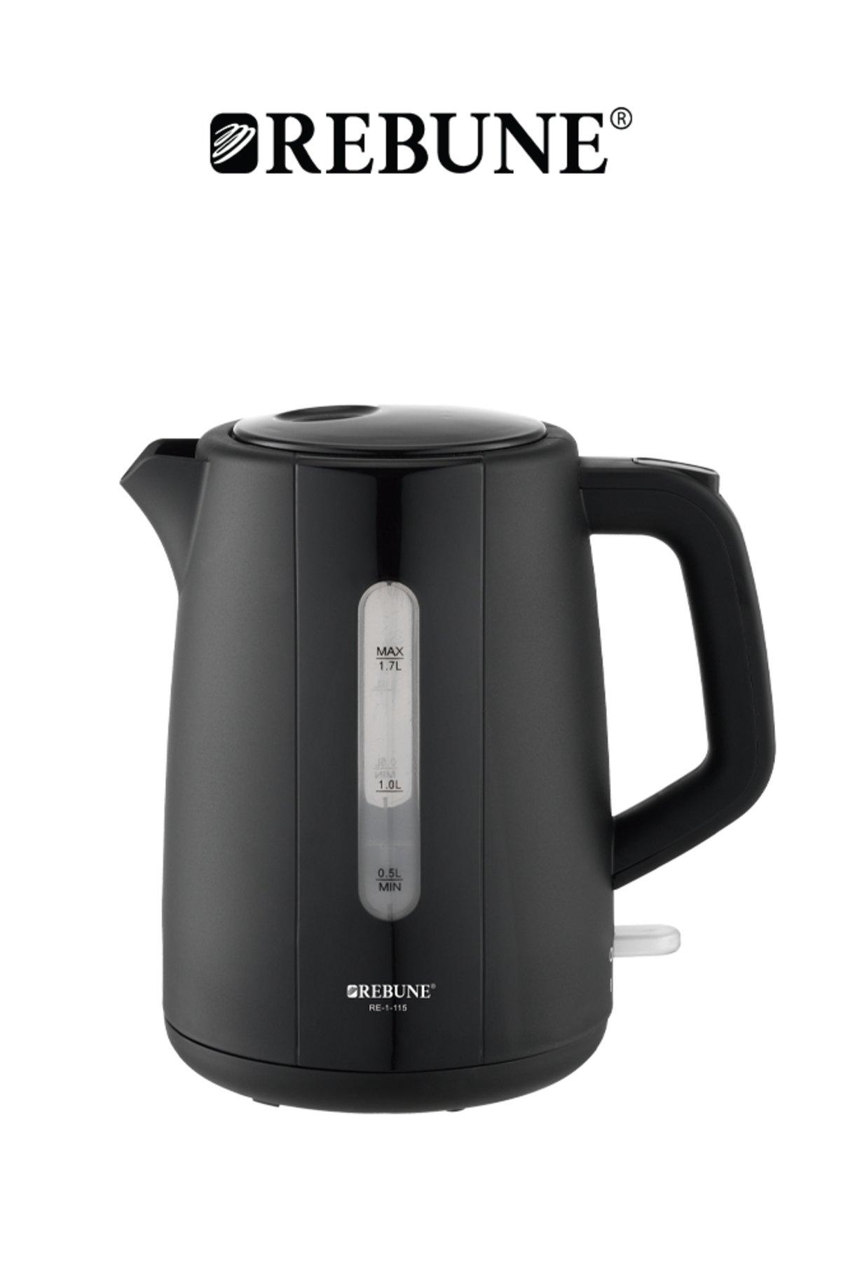 Rebune Electric Kettle 1.7L 2200W with Water Filter 3