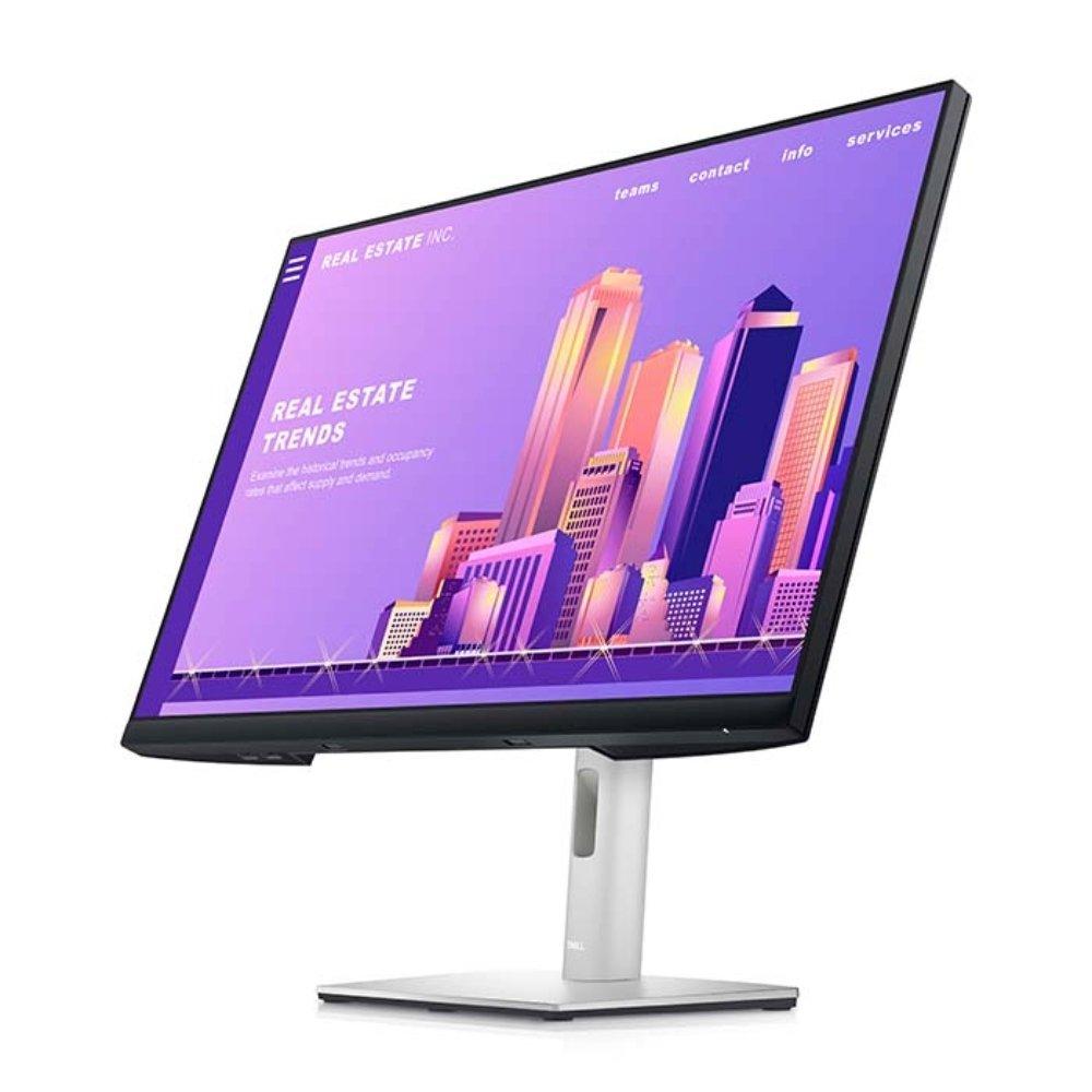 Dell p2422h professional computer monitor 23.8-inch full hd 1920x1080 resolution, wled backlight technology, ips panel type, 60hz refresh rate, 8ms response time, adjustable stand, multiple ports - b 4