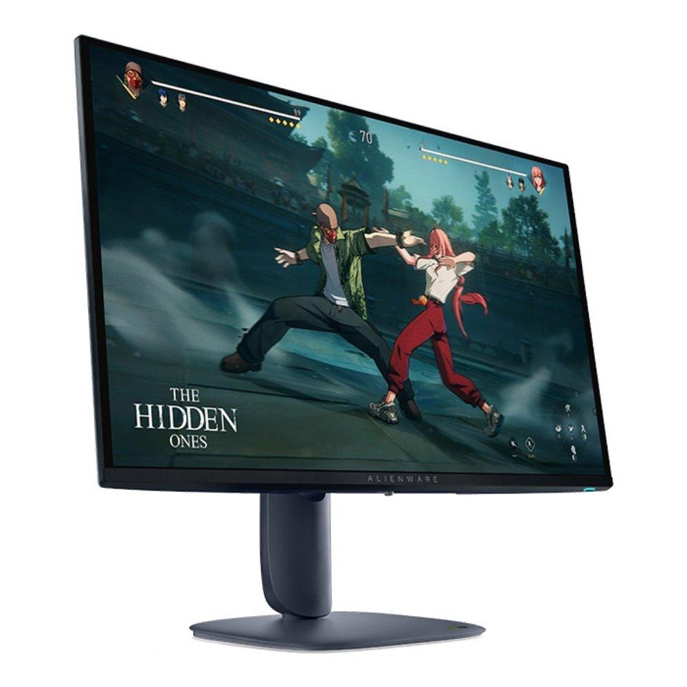 شاشة العاب ديل ايلين وير aw2725d مقاس 27 بوصة كيو اتش دي 2560x1440, تقنية العرض qd-oled, معدل التحديث 280 هيرتز سرعة الاستجابة 0.03 ملي ثانية, تقنية displayhdr true black 400, تقنية المزامنة انفيديا 4