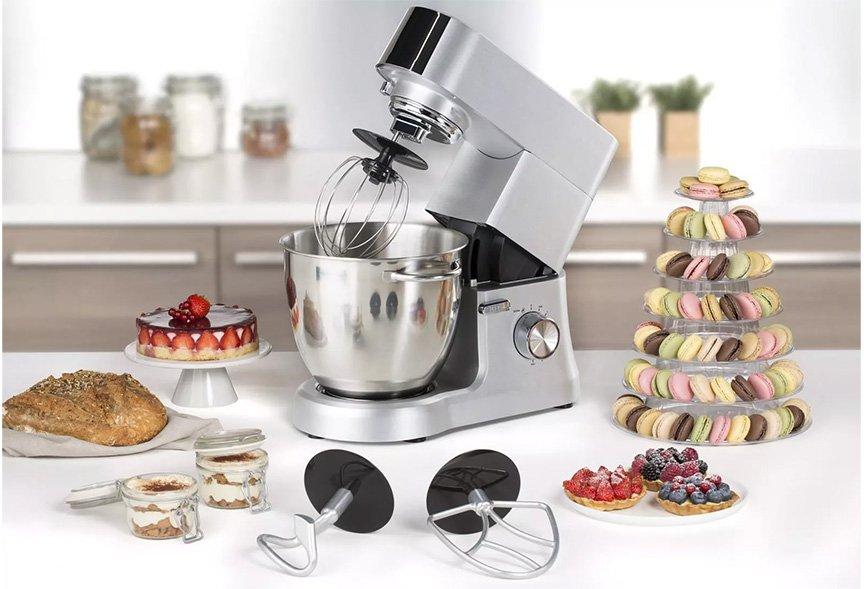 Ariete Vintage Multifunction Mixer,600-2400W MAX,Cream/Beige - eXtra Saudi