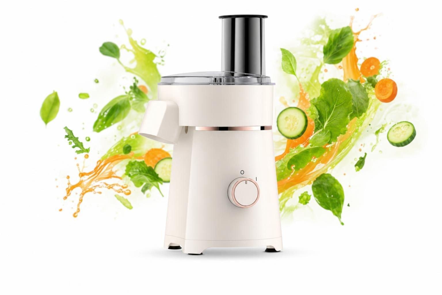 RE-2-206--Rebune electric salad cutter 200W delivers fast and efficient slicing, Designed with durable stainless steel blades, a stable base