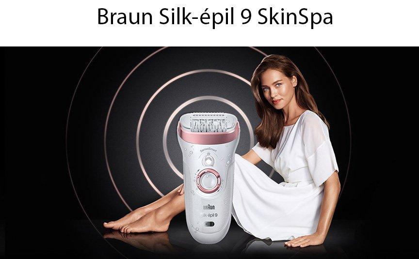 Braun Silk-epil 9 SkinSpa SensoSmart 9/980 Wet & Dry Epilator with