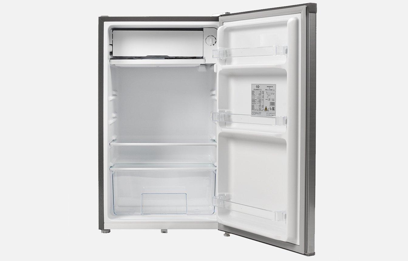 Interior view of the refrigerator
