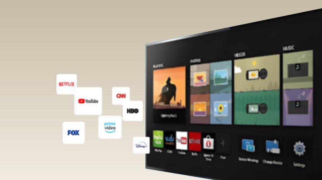 LG webOS interface